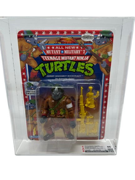 1992 TMNT Dimwit Doughboy Rocksteady (CAS 85)