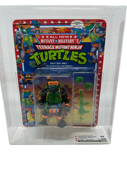 1992 TMNT Military Mutant Navy Seal Mike (CAS 85)