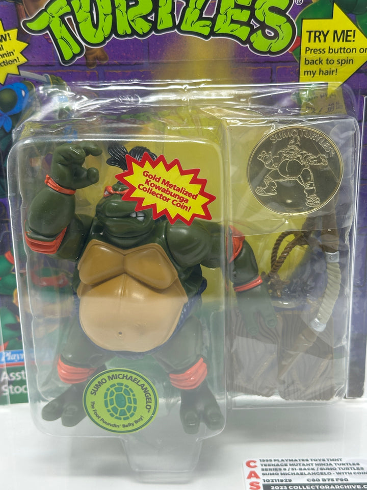 1995 TMNT Sumo Michaelangelo (CAS 75)