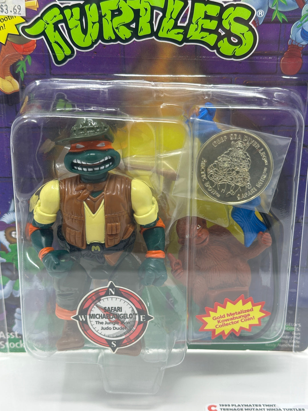 1995 TMNT Adventures Safara Michaelangelo (CAS 85)