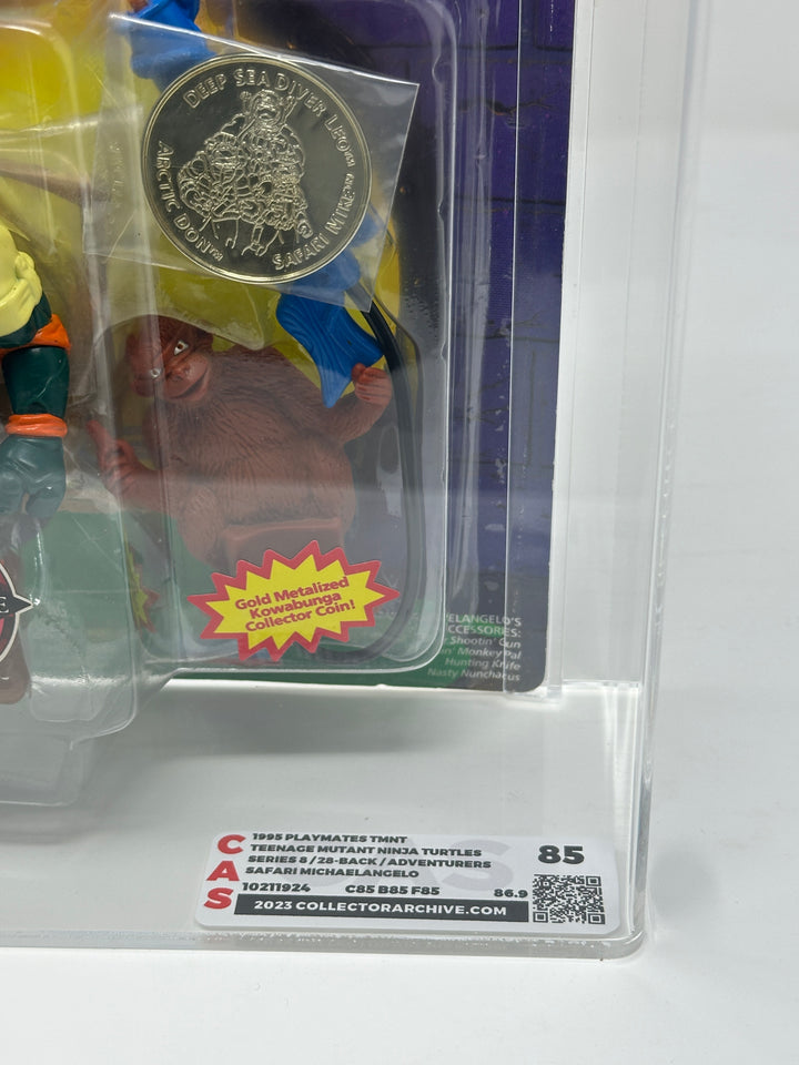1995 TMNT Adventures Safara Michaelangelo (CAS 85)