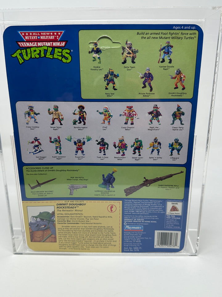 1992 TMNT Dimwit Doughboy Rocksteady (CAS 85)