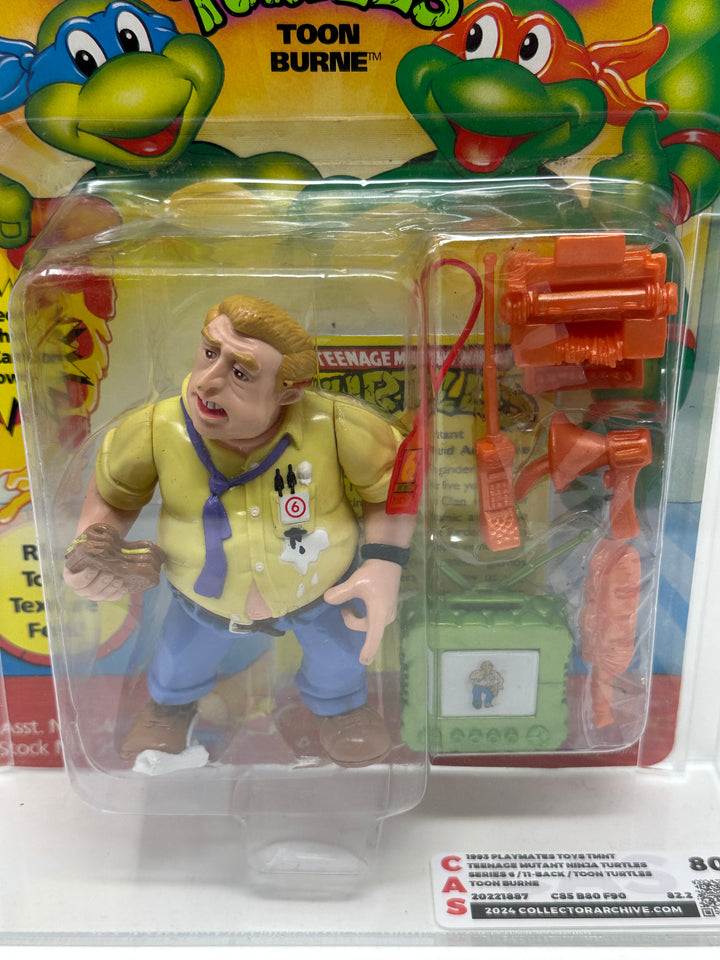 1992 TMNT Toon Burne CAS 80