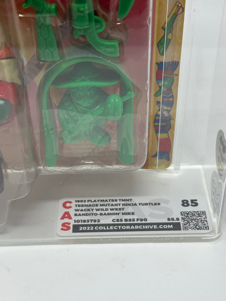 1992 TMNT Bandito Bashin Mike CAS 85